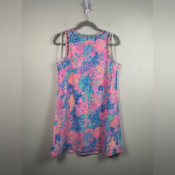 Lilly Pulitzer Jackie Shift Dress Size S Multi Splendor In The Sand EUC - Picture 4 of 9